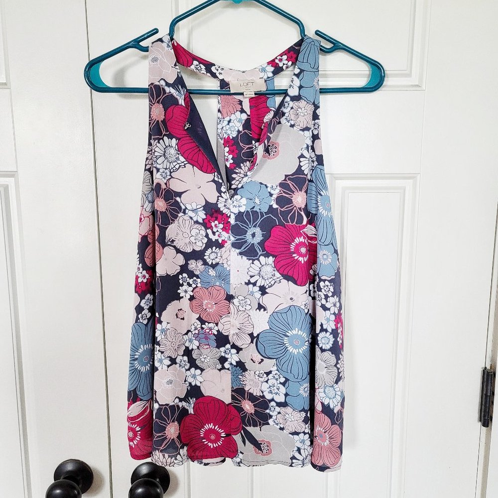 5/28 LOFT FLOWER BLOUSE